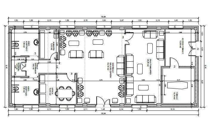 Imagen Adecuación de edificio a sala velatorio